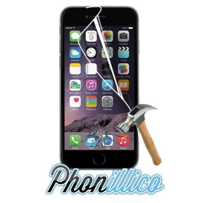 Protection Film Compatible with iPhone 6S PLUS - Phonillico® Screen Protection Glass Film