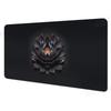 Dark lotus Mouse Pad Card Playmat Stitched with Magic Zones Game Mats Tabletop for MTGTCG Card Battle Commander Deck Gaming Mat
