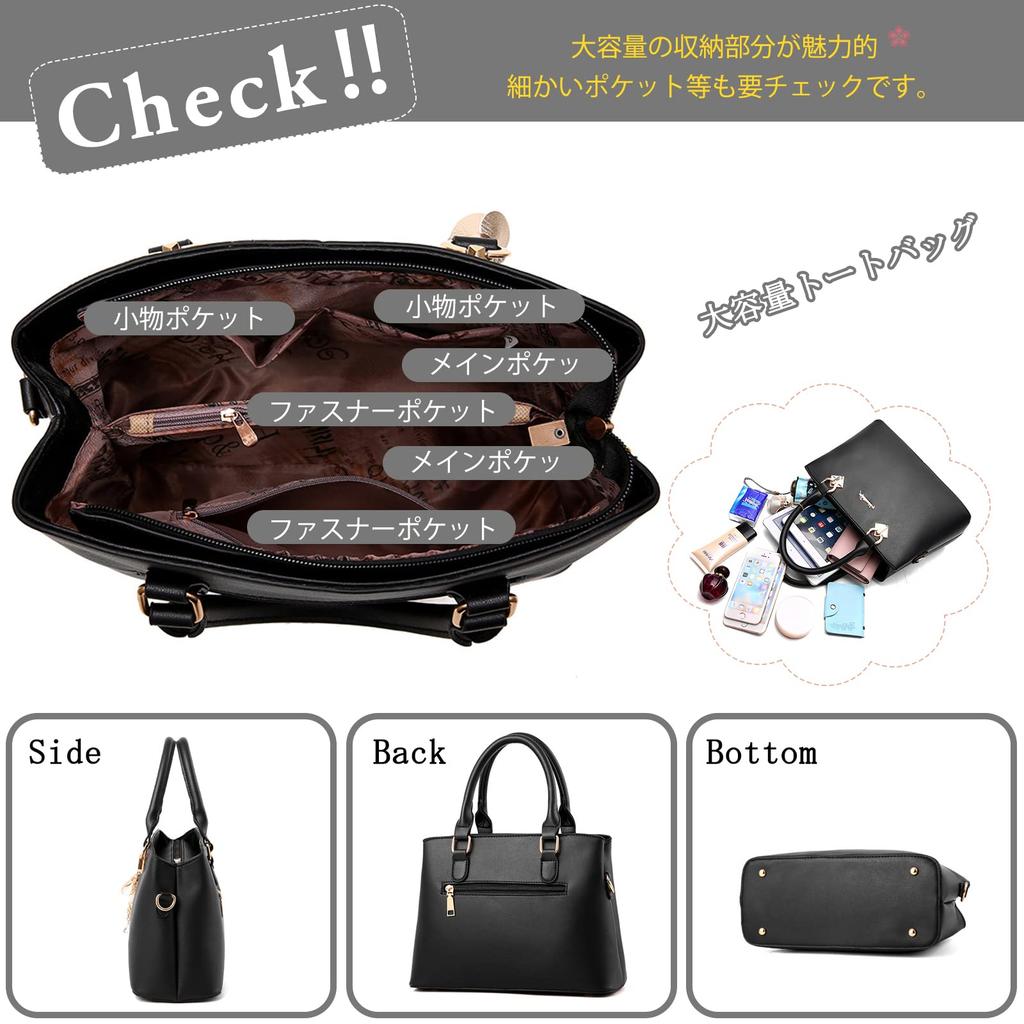 PU Crossbody Shoulder Tote with with Studs on the Perfect for School or Pink NICOLE&DORIS Women's Handbag, Leather, 2-Way, Waterproof, Lightweight,