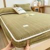 Thick Jacquard Milk Velvet Single Bed Sheet Non slip Sheet Cover