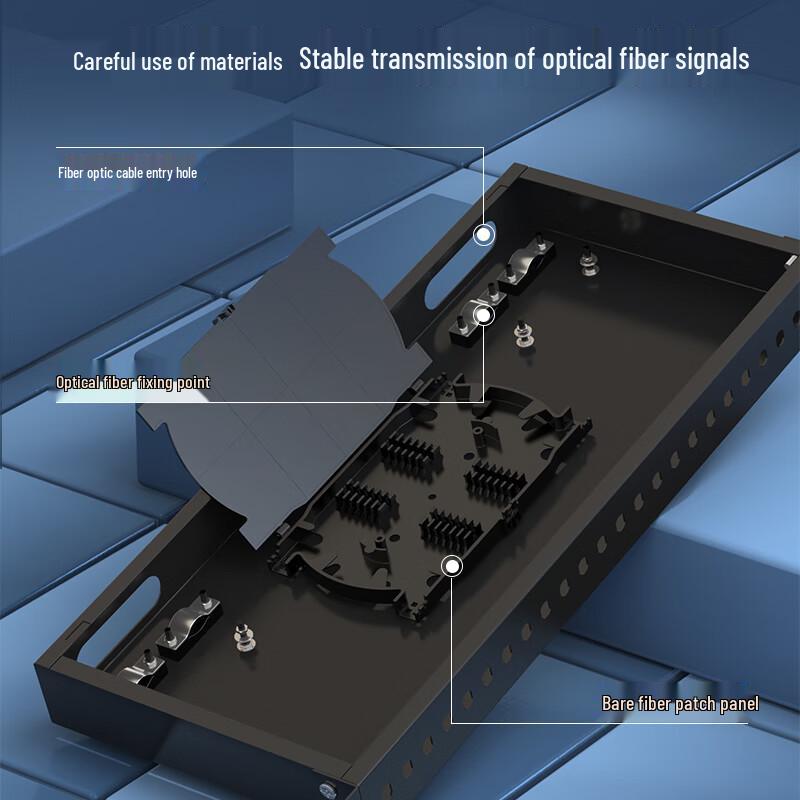 Zhongke Optoelectronics 24-Port Fiber Optic Distribution Frame
