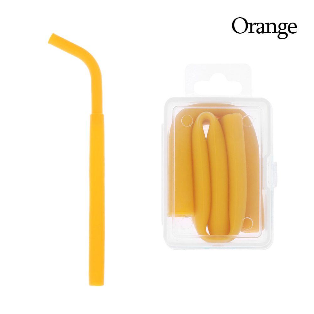 

Reusable Cleaning Brush Barware Drinkware Bar Accessories Foldable Drinking Straw Silicone Straws