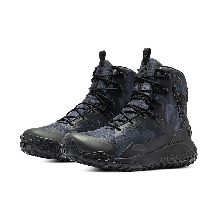 Under Armour Project Rock X HOVR Dawn Boot Black Unisex Sneakers 3024731-001