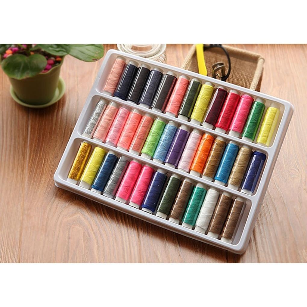 Mix Thread Spool Buy 39pcs 200 Yard Mixed Colors Polyester Spool Sewing Thread For Hand ...