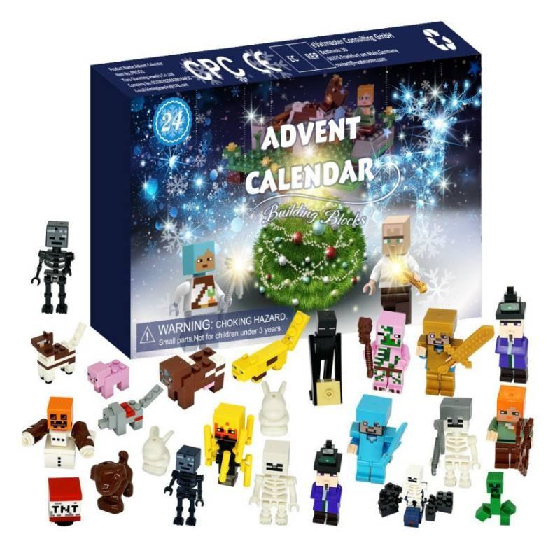 Minecraft Game Pixel Robot Blind Box Toy Suitable For Daily Boy Gifts Christmas