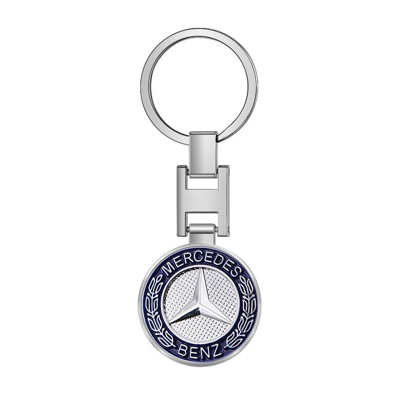 1Pcs Car Emblem Keychain Styling Key Ring Accessories For Mercedes-Benz AMG C500 C200 C300 A B C E GLA CLA GLK GL ML GLE W204 W205 W203 W211 W212 W213