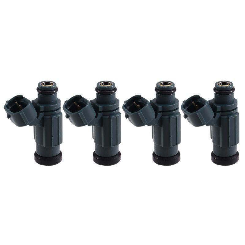 For KAWASAKI ZX-6R ZX600 Compatible EAT288 Fuel Injector- 4Pcs New 49033-0013 Replacement Part For Motorcycles