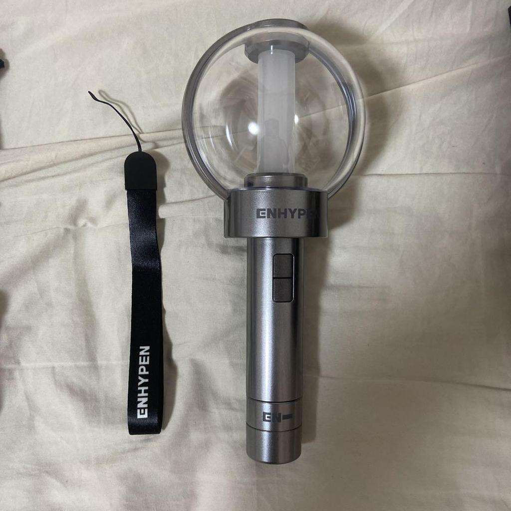 [USED] ENHYPEN Official Light Penlight ver.1 with all member trading cards