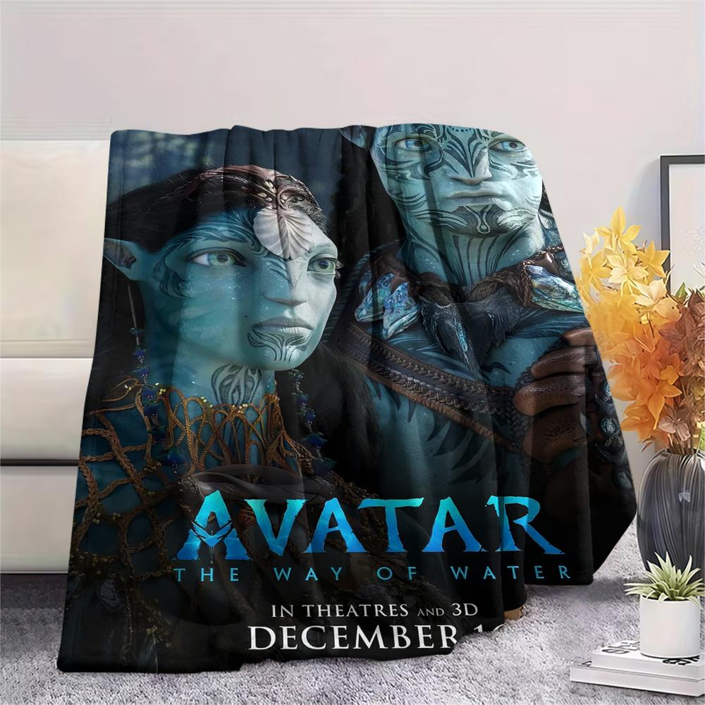 1 Stück Avatar-Print Flanelldecke, Hohe Qualität, Bequem für alle Jahreszeiten, Heimdekoration, Wärme und Komfort, Perfekt für Weihnachtsgeschenke