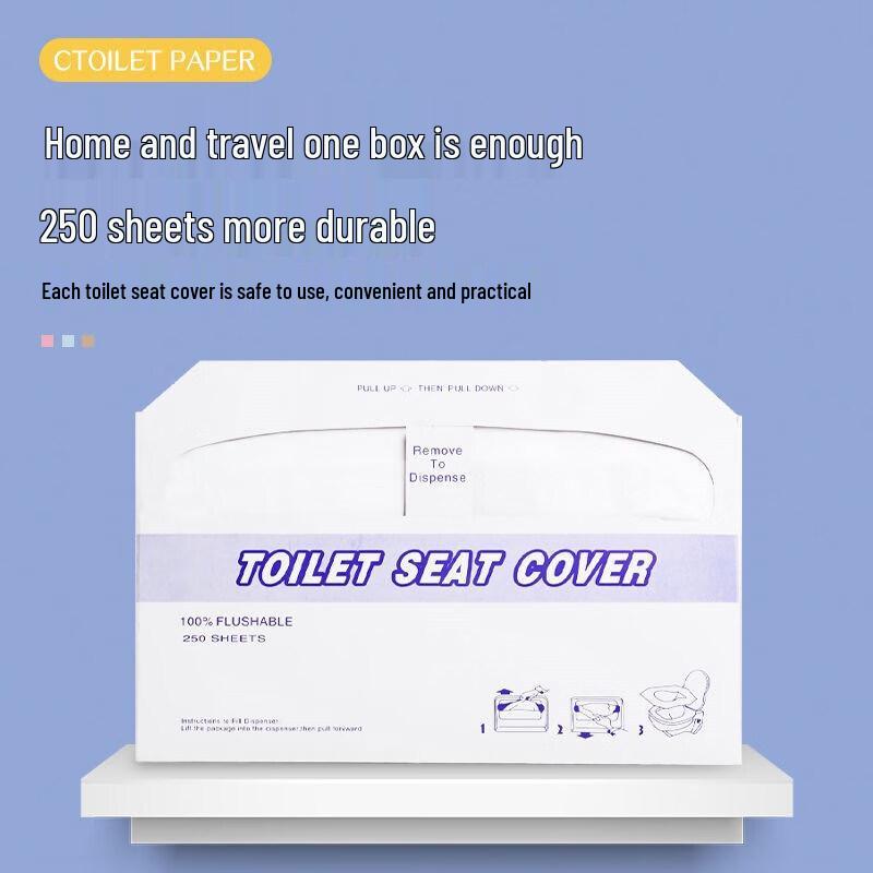 JAJALIN Disposable Flushable Toilet Seat Covers