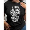 Damen Vintage Gänseblümchen Print T-Shirt Rundhalsausschnitt Kurzarm Lässig Weich Atmungsaktiv Mittlere Dehnbarkeit Oberteil