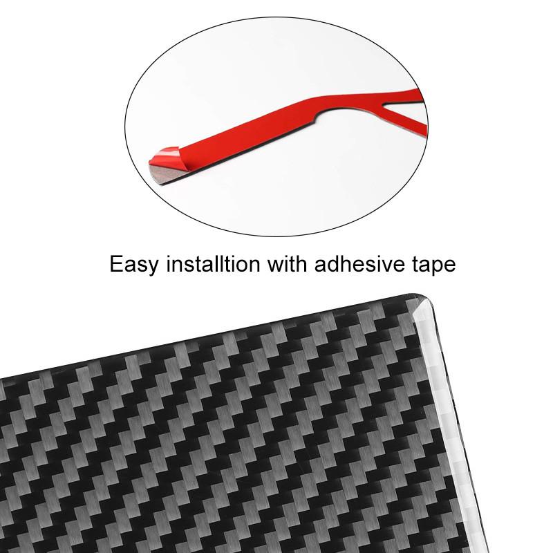 1 Set Central Console GPS Navigation CD Panel Cover Trim For Ford Mustang GT 2015-2023