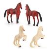 Simulation Pony for Kids Educational  Toys Animal Models Horse  Miniature Desktop Ornaments