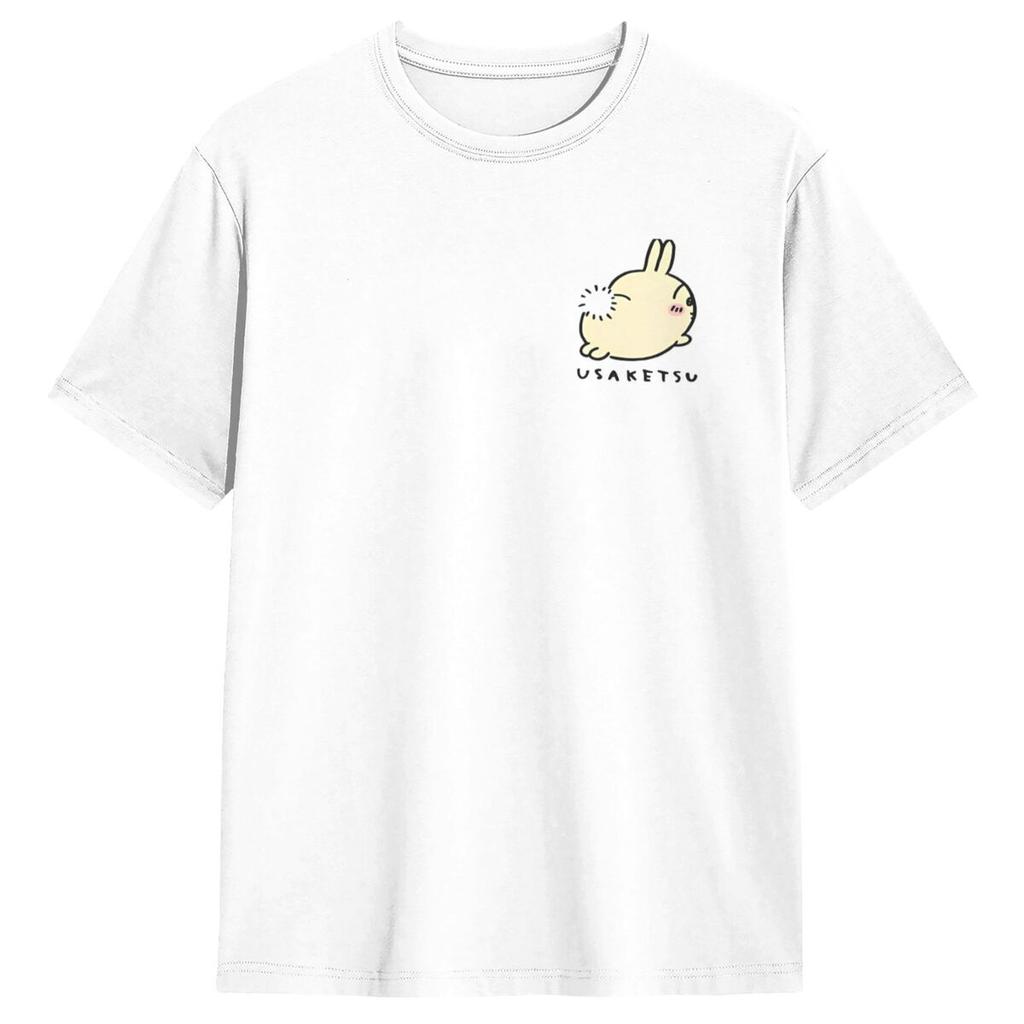 Chiikawa Hachiware T Shirt Hipster T-Shirts Short Sleeve Classic Tops Summer 100 Cotton Breathable 4XL 5XL 6XL Tees