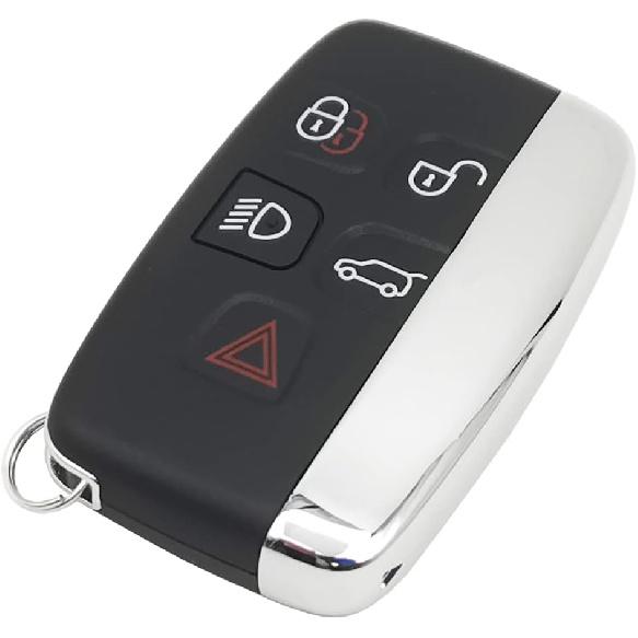 

Replacement Key Fob Cover Case fits for Range Rover Evouge Discovery Sport Velar Land Rover LR2 LR4 Jaguar XF XJ XJL XE Keyless Entry Key Fob Shell чёрный