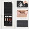 Modern Basic 7 Layer Wall Mount Shoe Organizer Bag With Dustproof Multipurpose Storage For Bedroom