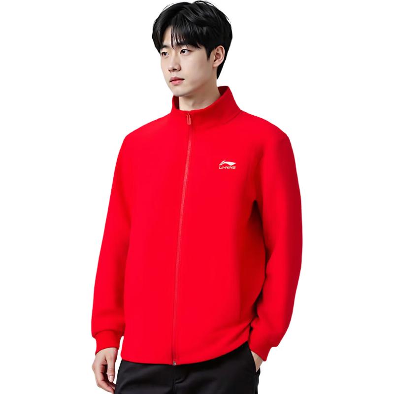 Li-Ning Unisex Classic Logo Pullover Sweatshirt L