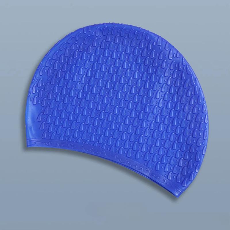 Men Women Universal Silicone Swimming Cap for Adult Hair Protection Elestic Swim Hat Long Hair Protection Swimming Caps