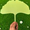 **Ginkgo Leaf Portable Hand-Crank Fan 2026: Stylish, Anti-Drop, Compact Cool Palm Leaf Design**