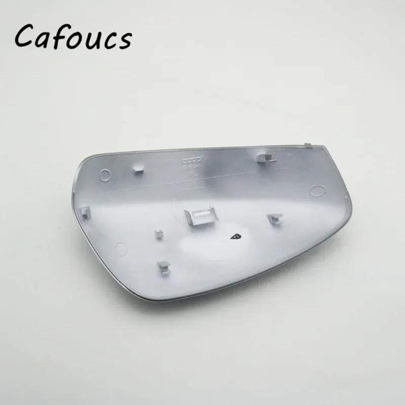 Cafoucs Car Rearview Mirror Cover Cap Shell Housing  For Mazda CX-5 CX5 2012 2013 2014 Accessories