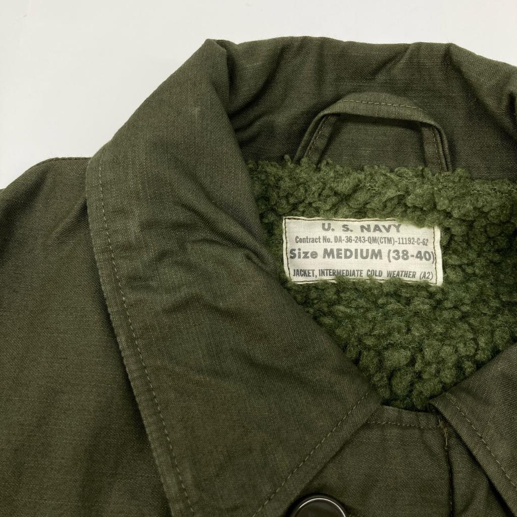 BUZZ RICKSON'S BR12291 Khaki A-2 Denki Jacket Jacket M khakiUsed