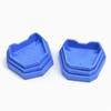 2/6Pcs Dental Model Base Set Silicone Plaster Model Base Dental Lab Denture Impression Tray Former Base Dentist Tools