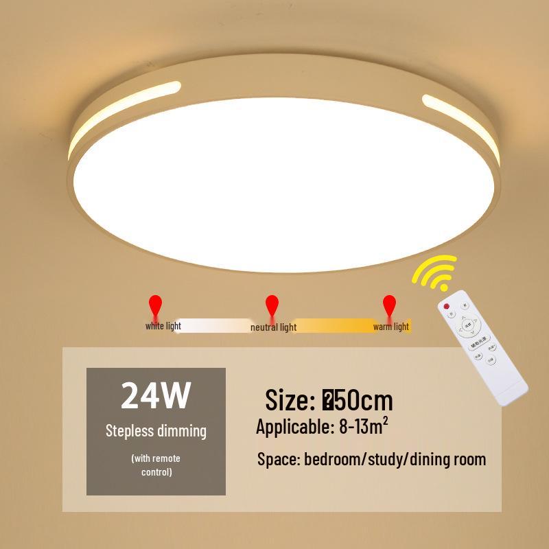 Modern Minimalist Round Ceiling Light: Ideal for Bedrooms, Aisles, Living Rooms, Balconies, Kitchens, and Bathrooms
