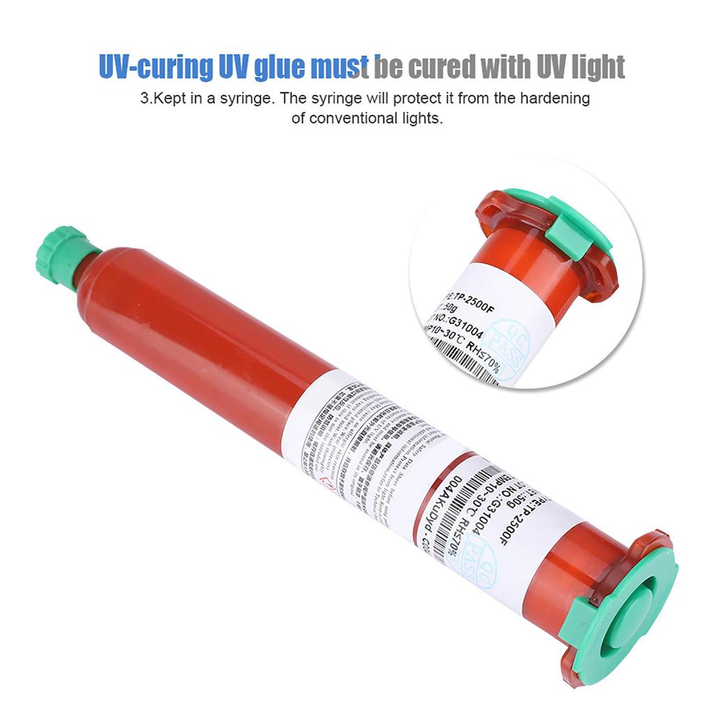 UV Glue LOCA Optical Glue TP2500F 50g for Phone Sansung Glass Lens LCD Repair