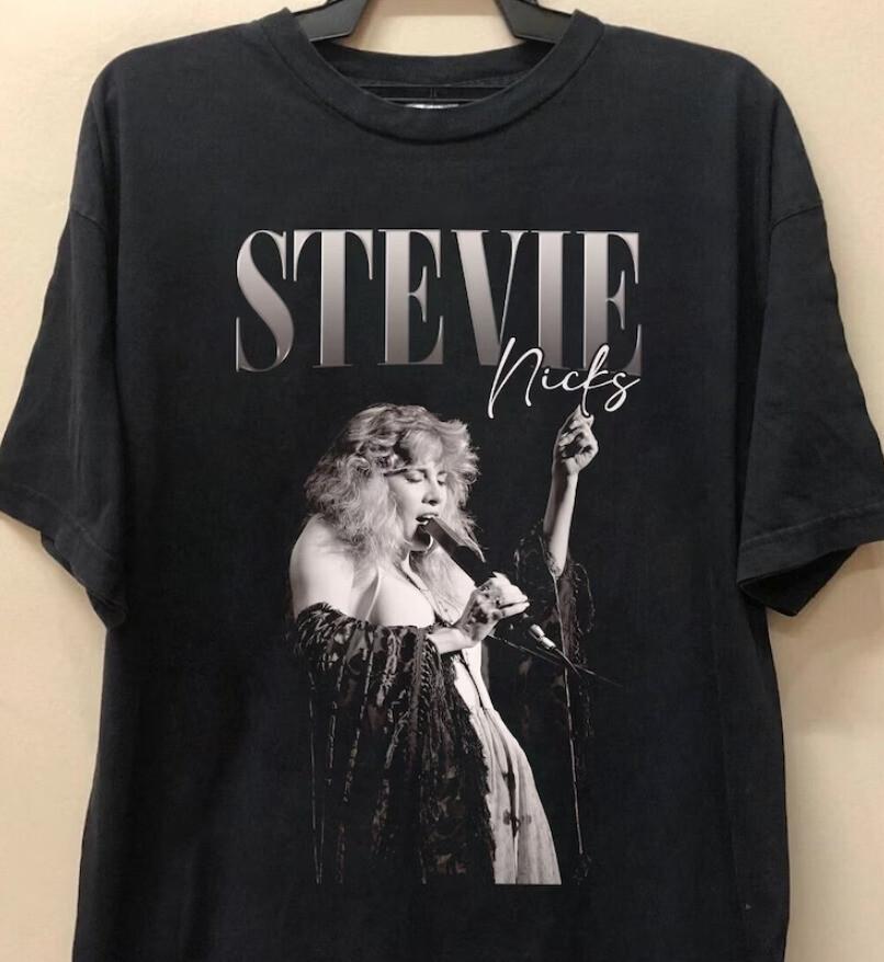 Stevie Nicks Tour Tshirt Stevie Graphic Vintage Shirt Unisex Gift For Fans L