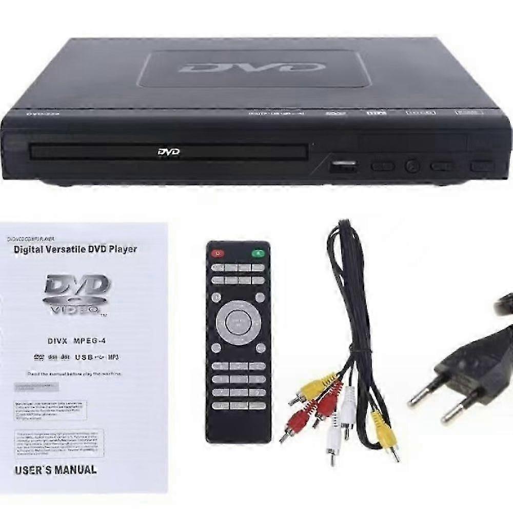 DVD-Player für TV mit HDMI, DVD-Player, der alle Regionen abspielt, Einfacher DVD-Player für ältere Menschen, CD-Player für Heim-Stereoanlage