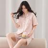 Cool Pajamas Women's Summer Modal Short-sleeved Shorts Loungewear Summer Thin Ice Silk Loose Large Size Suit
