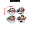 Toilettensitzscharnier Nur Metallendkappen AI0001100R Für Roca Dama Senso Giralda & Hall Soft-Close Ersatzteil