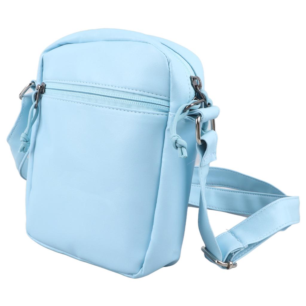 Small Shoulder Bag Compact Multipurpose Storage PU Leather Stylish Shoulder Messenger Bag for Man