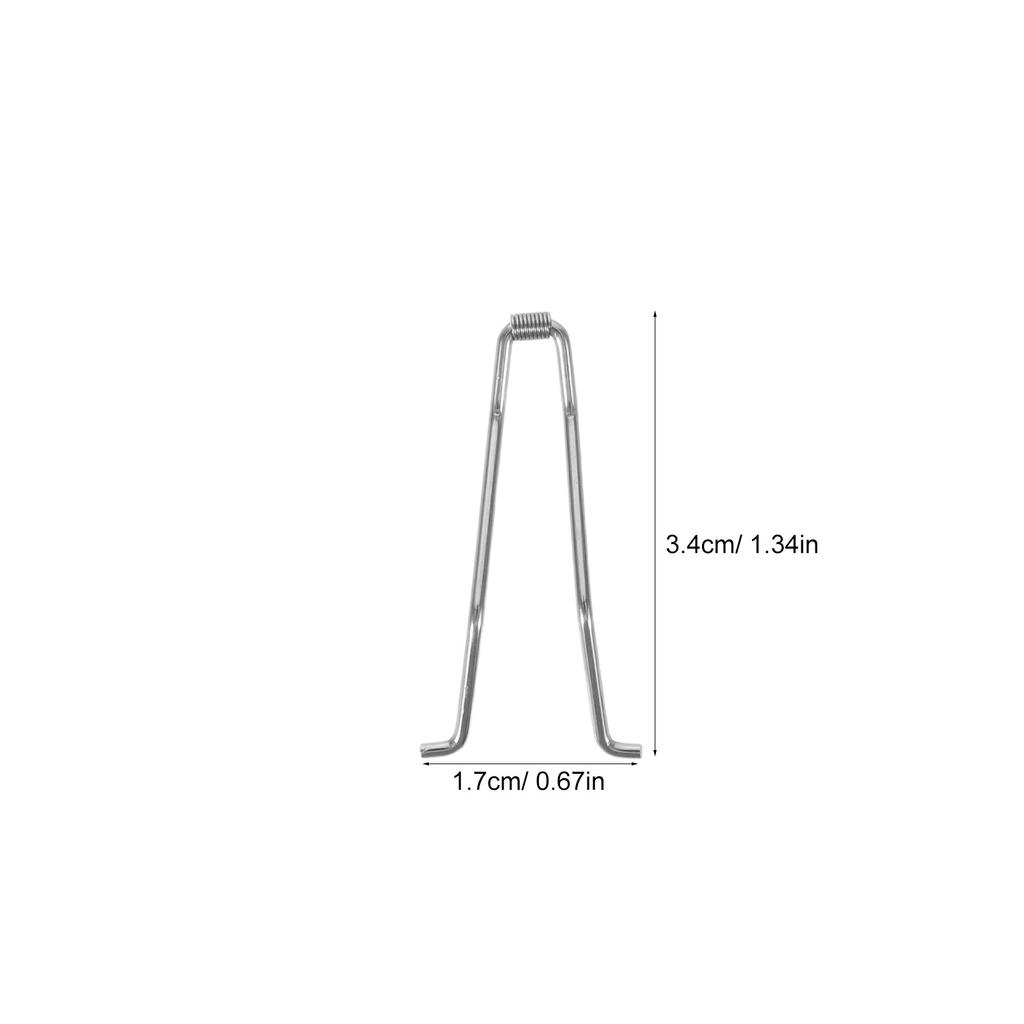 10Pcs Metal Nail Clipper Snap Spring Set Precision Torsion Spring for Professional Salon Home Nail Grooming Tool Maintenance