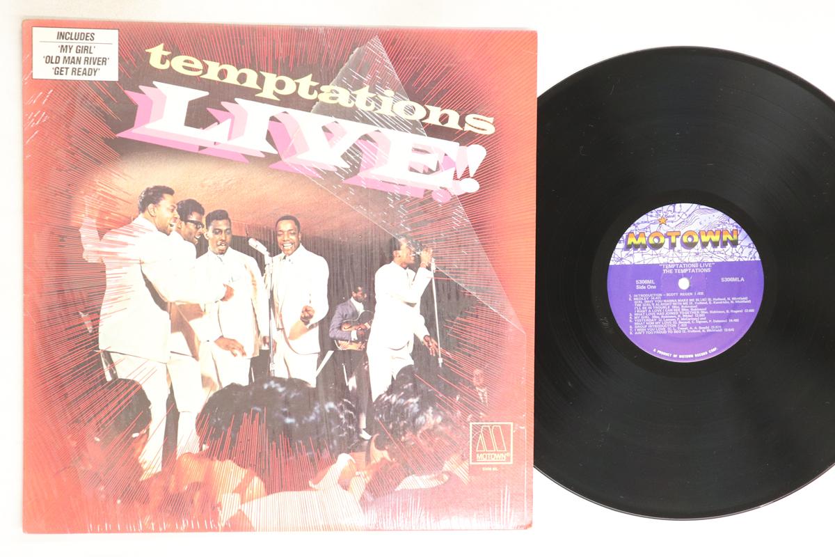 

LP Record TEMPTATIONS - Temptations Live! 5306ML MOTOWN 1983 US Soul/Funk Used