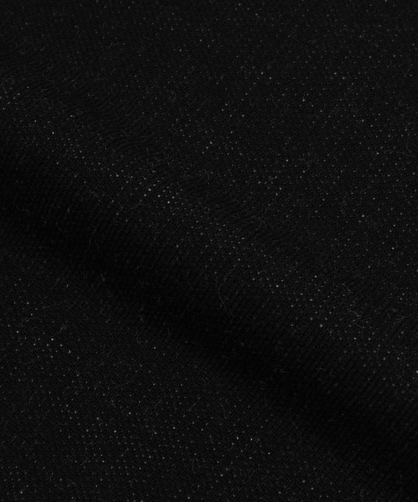 SLOW RECORD HOUSE Universe Logo Knit_Black