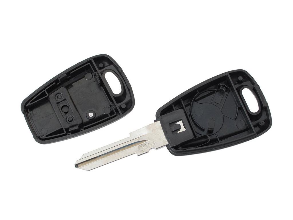 Fiat Punto Stilo Remote Key Fob With Diode Hole, 1 Button