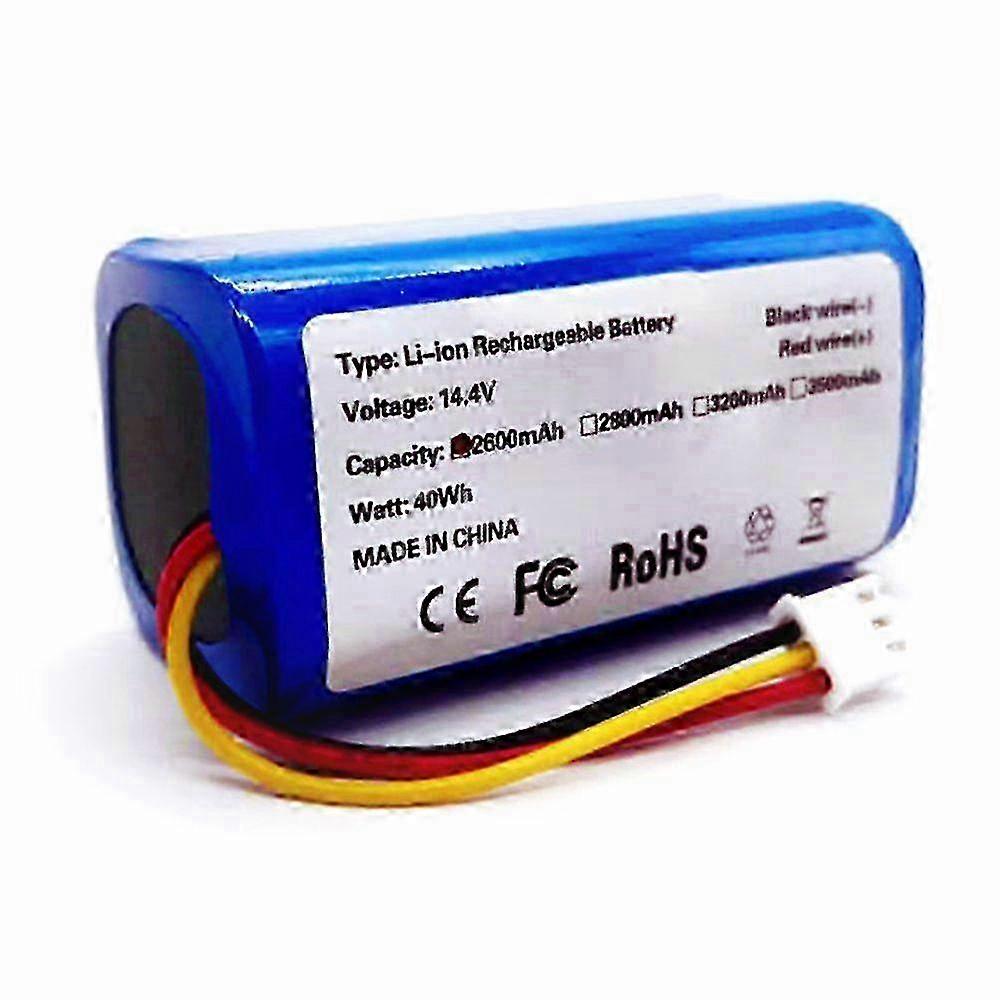 14,4V 14,8V 2600mAh Dobíjecí baterie Pro robotické vysavače Náhradní baterie