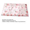 Pet Cooling Pad Strawberry Pattern Self Cooling Pet Bed for Cats And Small Dogs Summer Pet Mat for Kennel Crates Sofa Floor