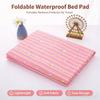 Washable Waterproof Incontinence Bed Pad, Extra Large Polyester Breathable Reusable Nursing Mattress Protector for Elderly Adults