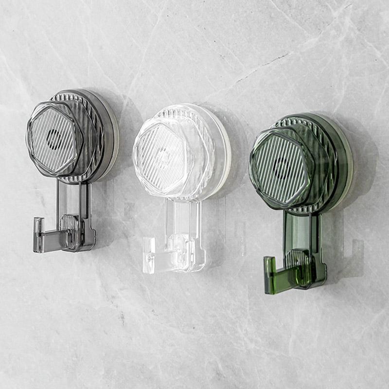 Rotating Suction Cup Hanging Hook Strong Load Bearing Wall Mounted Hanger