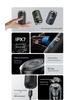 2025 Portable Rechargeable Mini Shaver – Lighted, Electric, Steel, and Car Washable Razor