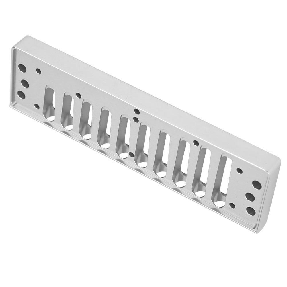 Harmonica Comb 10?Hole Blues Harp Comb Part for HOHNER SP20 Aluminum Alloy Harmonica