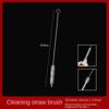 304 Stainless Steel Straw Spoon Mixing Spoon Detachable Cleaning Straw Drinking Tube Juice Milk Tea Filtering Straw