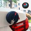 Mini Car SUV Tail Trunk Small Spare Tire 3D Stereo Decoration Sticker Ornaments
