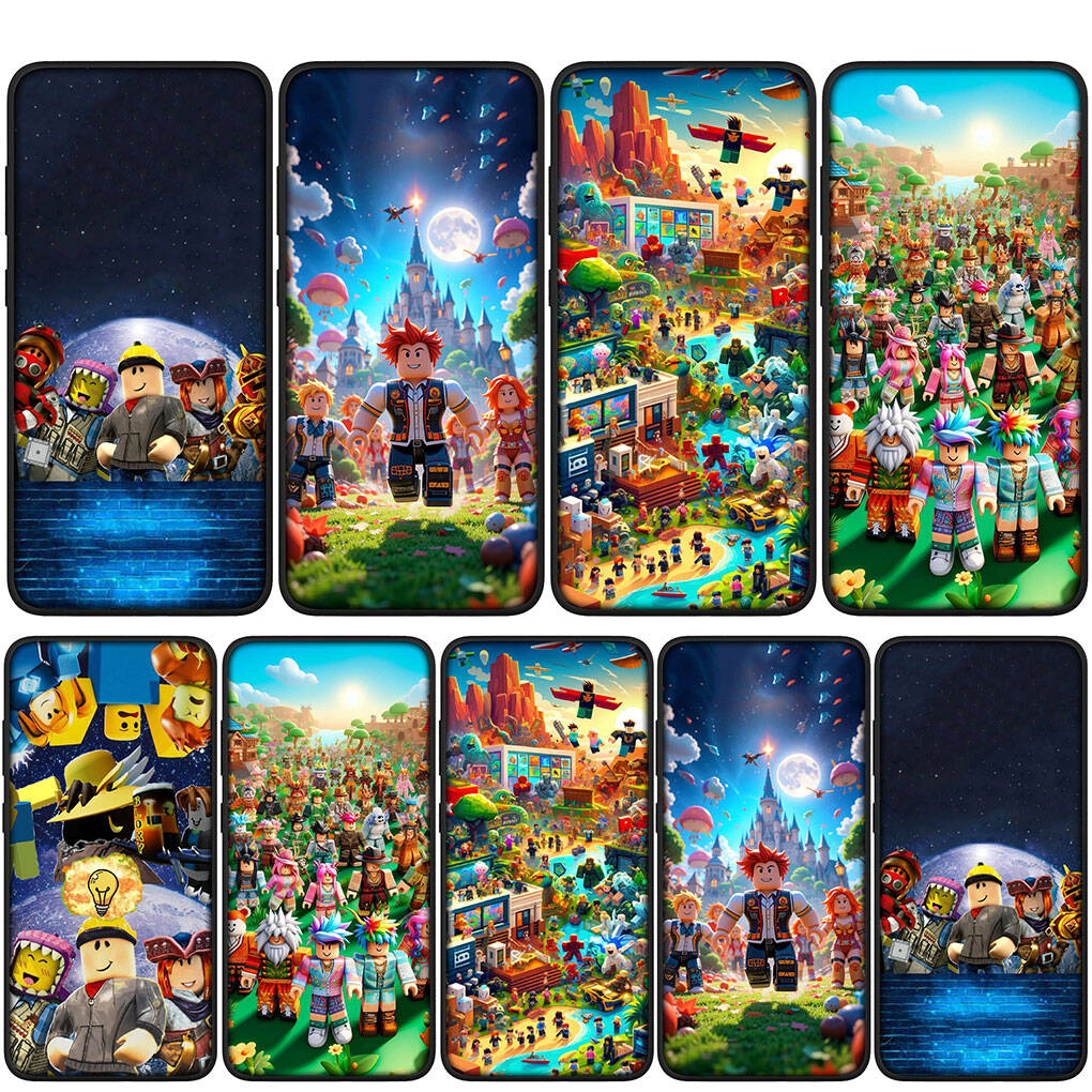 For iPhone 17 16 15 Xiaomi Poco F7 F8 X7 X6 X5 F5 C85 C75 C71 M8 M7 Redmi Note 14 13 12 11 Pro Max 14C 13C 15C A3 A4 Phone Case Poster R-Robloxs Cover