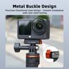 Magnetische Schnellwechselhalterung für DJI Osmo Action 6 5 Pro 4 3 2-Klaue Adapterbasis für DJI Osmo Action 6 Zubehör