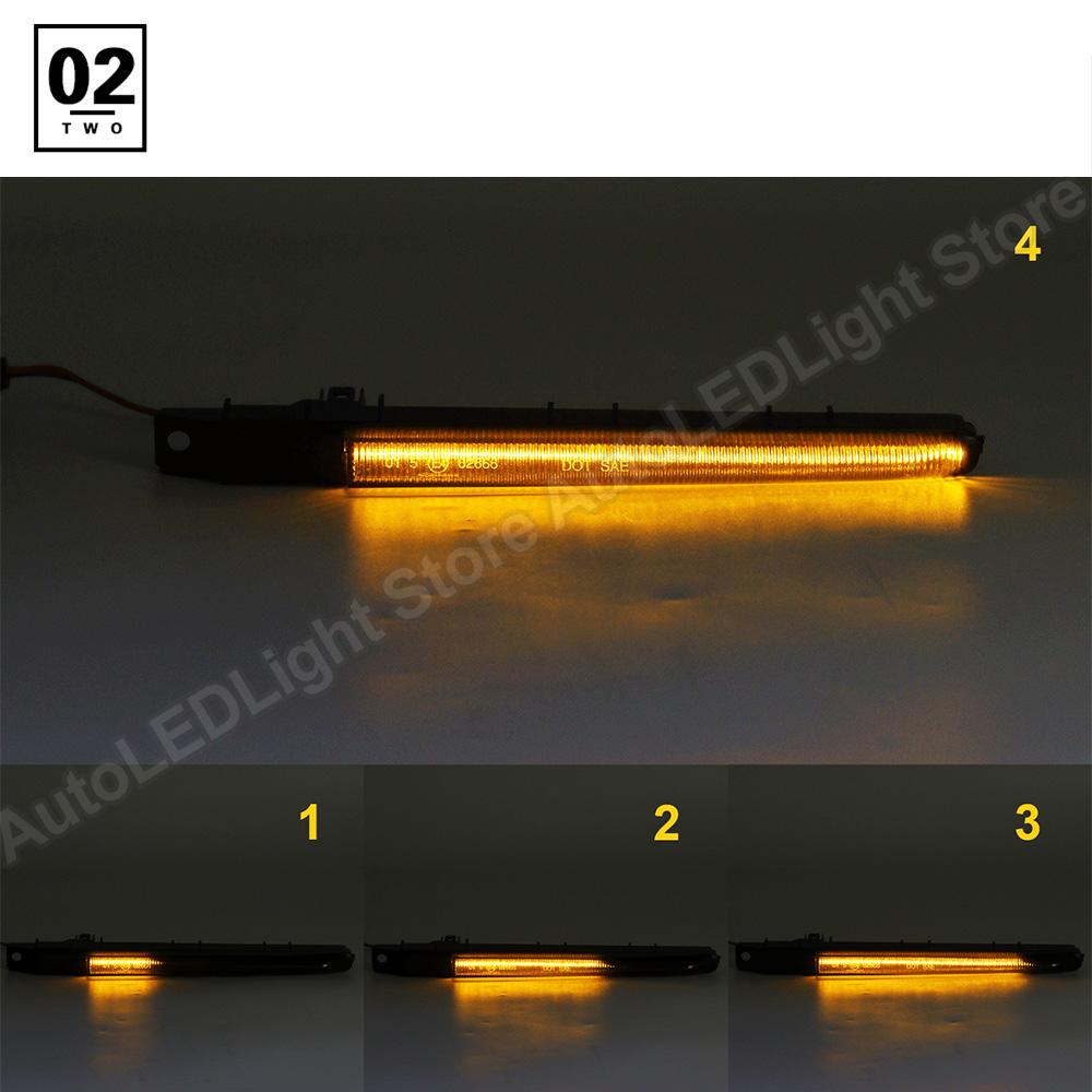 2Pcs Dynamic LED Side Marker Light Turn Signal Lamp For BMW E90 M3 Sedan E92 M3 Coupe E93 M3 Convertible 2007-2013