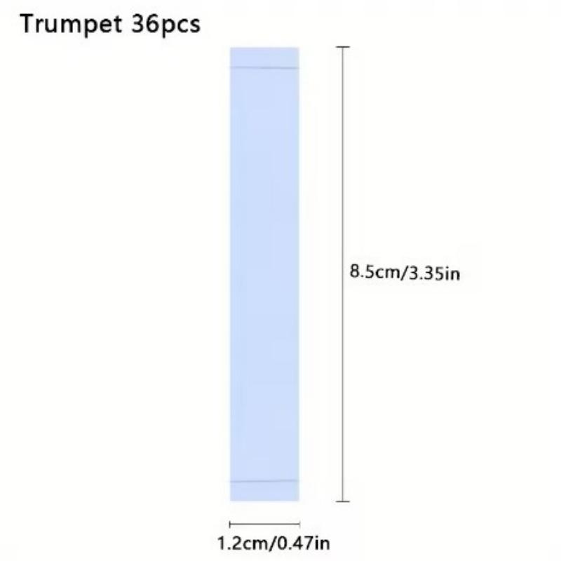 1Pack 36PCS Lady Transparent Anti-glare Double-sided Seamless Adhesive Tape For Clothing And Body Transparent Strong Adhesive 85mm
