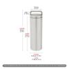 Titanium Alloy Seal Bottle Portable Waterproof Storage Box Outdoor Accessories Camping Tool Pendants 4